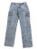 画像1: 【送料無料】PRO CLUB HW RELAXED FIT DENIM CARGO PANT LT STW (1)