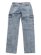 画像2: 【送料無料】PRO CLUB HW RELAXED FIT DENIM CARGO PANT LT STW (2)