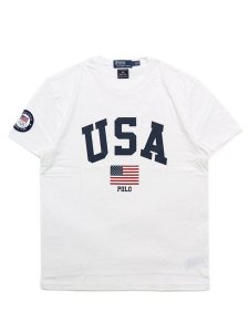 画像1: 【送料無料】POLO RALPH LAUREN TEAM USA OFFICIAL OUTFITTERS USA TEE (1)