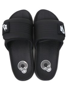 画像1: NIKE WMNS OFFCOURT ADJUST SLIDE BLACK/BLACK (1)