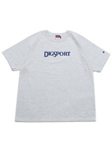 画像1: INTERBREED DIGSPORT HEAVY WEIGHT TEE ASH (1)