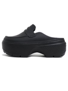 画像1: 【送料無料】crocs STOMP LOAFER BLACK/BLACK (1)