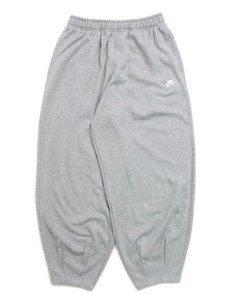 画像1: NIKE CLUB FT OVERSIZED PANT-DK GREY HEATHER (1)