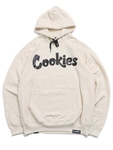 画像1: 【送料無料】COOKIES CLOTHING ORIGINAL MINT FLEECE HOODIE CRM/BLK (1)