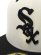 画像7: NEW ERA 59FIFTY WOOL VISOR WHITE SOX CHROME/BLK (7)