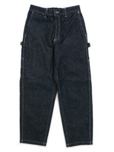 画像1: 【送料無料】SNOW PEAK RECYCLED COTTON DENIM WIDE PANTS INDIGO (1)