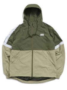 画像1: 【送料無料】PRO CLUB SYMMETRY TRACK JACKET MOSS/BEIGE (1)