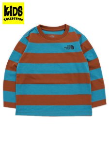 画像1: 【KIDS】THE NORTH FACE KIDS L/S FIELD BORDER TEE (1)