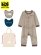 画像1: 【KIDS】THE NORTH FACE BABY L/S ROMPERS 2P BIB (1)