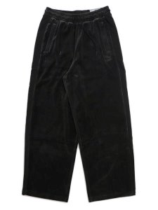 画像1: PUMA T7 OVER SIZE VELOUR TRACK PANT-PUMA BLK (1)