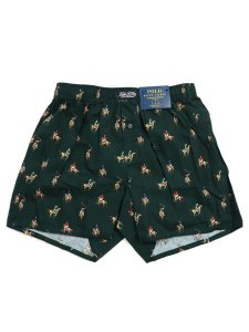 画像1: POLO RALPH LAUREN CLASSIC FIT GAME DAY PRINT WOVEN BOXER (1)