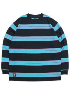 画像1: MANASTASH ABERDEEN L/S TEE BLACK (1)