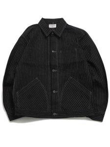 画像1: 【送料無料】SCHOTT OLD HICKORY DENIM JACKET BLACK (1)