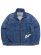 画像1: 【送料無料】MANASTASH MS DENIM ZIP JACKET USED (1)