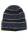 画像2: KANGOL FUZZY STRIPE BEANIE BLACK (2)