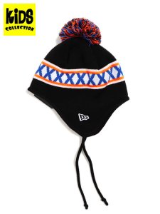 画像1: 【KIDS】NEW ERA KIDS POM-PON KNIT EAR FLAP (1)