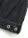 画像7: 【送料無料】MANASTASH MS DENIM ZIP JACKET BLACK USED (7)