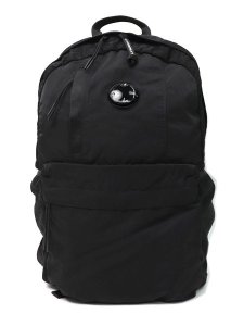 画像1: 【送料無料】C.P.COMPANY NYLON B BACK PACK BLACK (1)