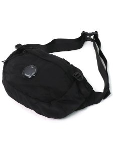 画像1: 【送料無料】C.P.COMPANY NYLON B CROSSBODY PACK BLACK (1)