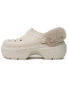 画像1: 【送料無料】crocs STOMP LINED CLOG STUCCO (1)