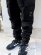 画像10: 【送料無料】C.P.COMPANY LENS DOUBLE CARGO PANT STRETCH SATIN BLK (10)