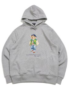 画像1: 【送料無料】POLO RALPH LAUREN VINTAGE PINE VRSY BEAR FLEECE HOODIE (1)