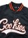 画像3: 【送料無料】COOKIES CLOTHING BASES LOADED SATIN VARSITY JACKET BLACK (3)