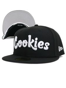 画像1: COOKIES CLOTHING 59FIFTY ORIGINAL MINT CAP BLACK/WHITE (1)