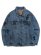 画像1: 【送料無料】ADVANCE LEVIS CROSS DENIM JACKET LT BLUE WASH (1)