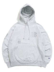 画像1: 【送料無料】INTERBREED IB RECORDS HEAVY WEIGHT HOODIE ASH (1)