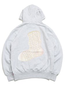 画像1: 【送料無料】WHIMSY SOCKS BLING BLING HOODIE CHARCOAL HEATHER (1)