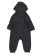 画像2: 【KIDS】CARHARTT KIDS FLEECE ZIP HOODED COVERALL-C.BLK HT (2)