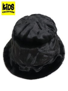 画像1: 【KIDS】NIKE YTH APEX BUCKET FAUX FUR-BLACK (1)