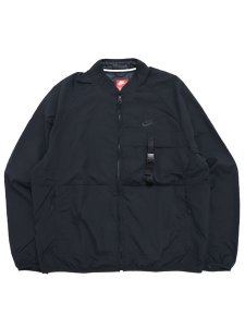 画像1: 【送料無料】NIKE TECH WOVEN JACKET-BLACK (1)