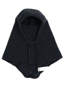 画像1: NIKE HIGH PILE FLEECE HOOD-BLACK/BLACK (1)