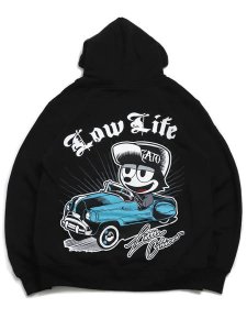 画像1: STREET WEAR SUPPLY FLX THE CAT LOW LIFE HOODIE (1)