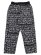 画像1: 【送料無料】WHIMSY SOCKS CLAY LETTER SWEAT PANT BLACK (1)