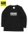 画像1: 【KIDS】FIVE STAR KIDS L/S TEE-BLACK/WHITE (1)