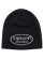 画像1: VANSON JACQUARD LOGO BEANIE BLACK/GREY (1)