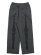 画像2: 【送料無料】VANSON PIGMENT DYED BONE SWEAT PANTS BLK/BLK (2)