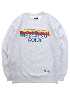 画像1: 【送料無料】ACAPULCO GOLD MOUNTAIN RANGE CREWNECK SWEATSHIRT H.GRY (1)