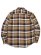 画像2: AVIREX DAILY FLANNEL CHECK SHIRT BEIGE (2)