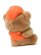 画像3: BASS PRO SHOPS PLUSH STUFFED TRUCKER CAP BEAR ORANGE (3)