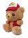 画像2: BASS PRO SHOPS PLUSH STUFFED TRUCKER CAP BEAR RED (2)