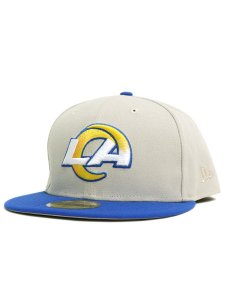 画像1: NEW ERA 59FIFTY SUPER BOWL 2000 LA RAMS STONE/BL (1)