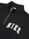 画像3: NIKE CLUB BB ARCH HALF ZIP LS TOP-BLACK/WHITE (3)