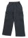 画像2: 【送料無料】PRO CLUB HW VINTAGE WASH CARGO SWEAT PANT BLACK (2)