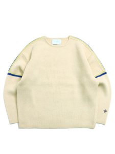 画像1: 【送料無料】WHIMSY SOCKS SKI SWEATER NATURAL (1)