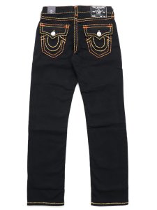 画像1: 【送料無料】TRUE RELIGION RICKY SUPER T FLAP 2SB BLACK RINSE (1)