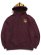 画像1: 【送料無料】ACAPULCO GOLD HOOD LOGO HOODED SWEATSHIRT BURGUNDY (1)